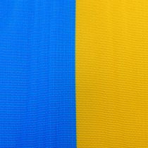 Artikel Kranslint Moiré Blauw-Geel 100 mm