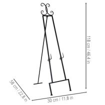 Artikel Decoratieve kranshouder met stabiele voet, perfect als veelzijdig accessoire, 118 cm