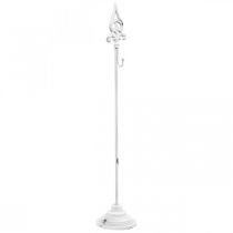 Kranshouder Wit Shabby Chic Kransstandaard 1 Haak H76cm