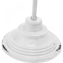 Artikel Kranshouder Shabby Chic Wit Kransstandaard Metaal 4 Haken H76cm