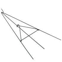 Artikel Donkergroene kransstandaard – voor kleinere kransen met een diameter tot 50 cm.