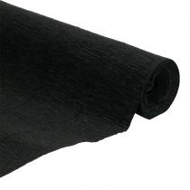Bloemist Crêpepapier Zwart 50x250cm