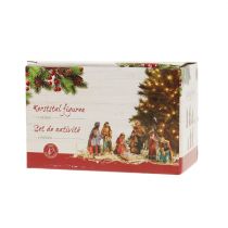 Artikel Kerststalfiguren handbeschilderd 2cm - 9cm 7st