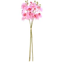 Artikel Kunstmatige Orchideeën Roze Kunstbloemen Als Echt 56cm 3 Stuks