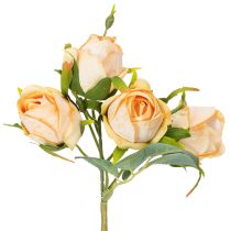 Artikel Kunstbloemenboeket met rozen, realistische decoratie voor de woonkamer, 31 cm, 3 stuks