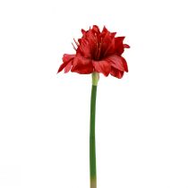Kunst Amaryllis Kerstbloemen Rode Kunstbloemen L40cm