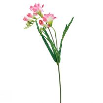 Artikel Kunsttuinbloemen Freesia Roze 58cm