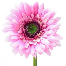 Kunstbloemen Gerbera roze 47cm