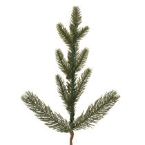 Artikel Kunstmatige dennentak met witte mini-kerstballen, 46 cm, 2 stuks