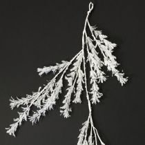 Artikel Kunstmatige wintertak decoratie vorst winterdecoratie wit 124cm