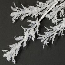 Artikel Kunstmatige wintertak decoratie vorst winterdecoratie wit 124cm
