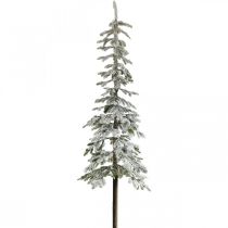 Kunstkerstboom slank gesneeuwd winterdecoratie H180cm
