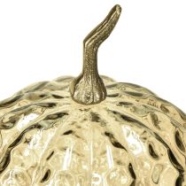 Artikel Pompoendecoratie glas glazen pompoen tafeldecoratie herfst Ø14cm H19cm