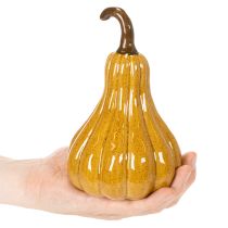 Artikel Decoratieve pompoen voor tafeldecoratie Halloween 18cm