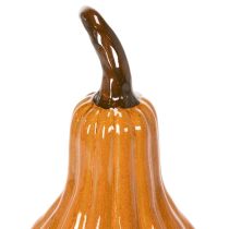 Artikel Keramische pompoen als herfsttafeldecoratie, 26 cm