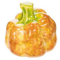 Artikel Decoratieve pompoenen voor herfsttafeldecoratie, 6 cm, 2 stuks