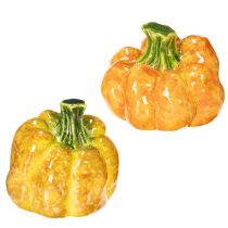 Artikel Pompoenfiguurtjes voor herfsttafeldecoratie, herfstdecoratie, 10 cm, 2 stuks