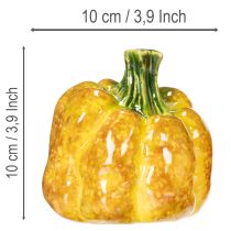 Artikel Pompoenfiguurtjes voor herfsttafeldecoratie, herfstdecoratie, 10 cm, 2 stuks