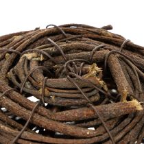 Artikel Wijnrankbol, naturel bruin, voor decoratie, Ø14cm H14cm