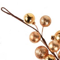 Artikel Gouden bal slinger Kerstmis 160cm feestelijke decoratie