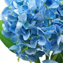 Artikel Kunstbloemen decoratie hortensia kunst blauw 69cm