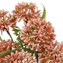 Kunstbloemen roze allium decoratie sieruien 34cm 3st in bos