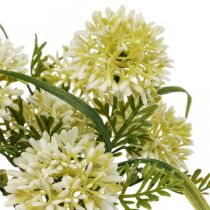 Kunstbloemen wit allium decoratie sieruien 34cm 3st in bos