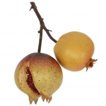 Kunst fruit granaatappel met zaden Ø6cm - Ø7cm L18cm