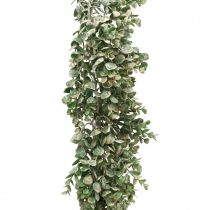 Buxus kunstslinger groen white wash L148cm