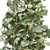 Buxus kunstslinger groen white wash L148cm