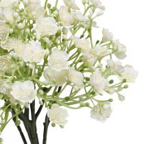 Artikel Gypsophila kunstbloemen gipskruid wit L30cm 6 stuks in een bos