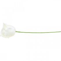 Artikel Kunstrozen crème wax rozen decoratieve rozen wax Ø6cm 18 st