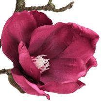 Artikel Kunstmatige Magnolia Tak Kunstbloemen Bordeaux L100cm
