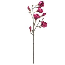 Artikel Kunstmatige Magnolia Tak Kunstbloemen Bordeaux L100cm