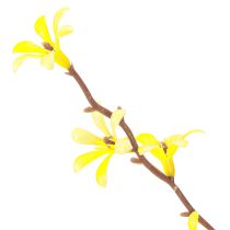 Artikel Kunsttak Pasen gele bloemen decoratieve tak lente L138cm