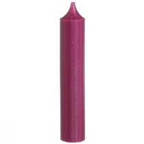 Artikel Kaarsen met korte stok waskaarsen in Berry 21×110mm 6 st