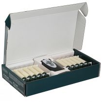 Artikel LED-boomkaarsen op batterij afstandsbediening Twinkle 10 LED H10cm