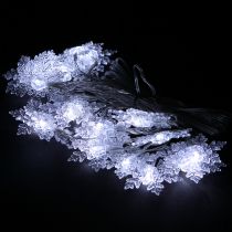 Artikel LED slinger sneeuwvlokken buiten koud wit 24 LED 460cm