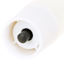 Artikel LED-kaarsen, witte taps toelopende kaarsen, warm wit was, 24,5 cm, 2 stuks