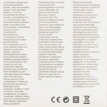 Artikel LED-lichtsnoer, 50 lampjes, op batterijen, 5 m, warm wit