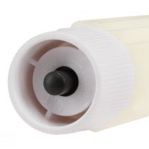 Artikel LED-stokkaarsen met timer groefkaarsen crème 24,5cm 4 stuks