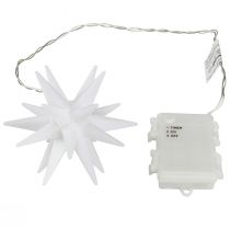 Artikel LED ster buiten wit licht ster batterij Ø12cm H66cm