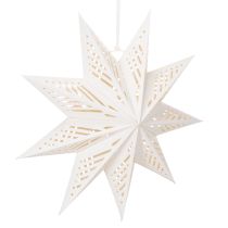 Artikel Kerstster LED-decoratie om op te hangen, warm wit, voor binnen, 38 cm