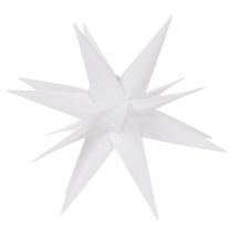 Artikel Decoratieve LED-ster, warm wit, voor buiten, met timer, 40 cm