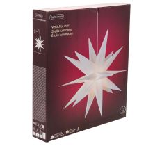 Artikel LED-ster Kerstster Warm Wit Timer Buiten 60cm