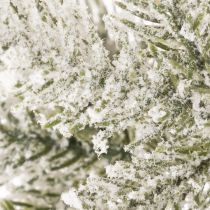 Artikel Kunstkerstboom met sneeuw in een jutezak, 40 ledlampjes, voor binnengebruik, 85 cm
