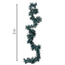 Artikel Kerstslinger van lametta met 60 ledlampjes en timer, voor buiten, 3 meter