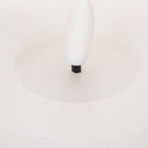 Artikel LED XL theelichtje, wit, echte was, met timer, warm wit, 6 cm, 2 stuks