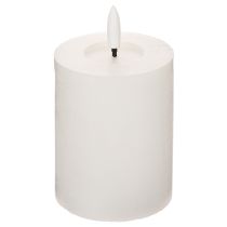 Artikel LED-zuilkaars, flikkerend, met timer, Ø7cm, 12cm