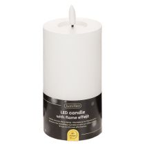 Artikel LED-zuilkaars, flikkerend, met timer, Ø7cm, 16cm
